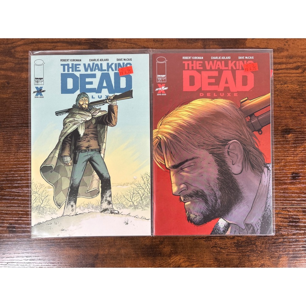 The Walking Dead Deluxe Comic Lot Issues 10 & 12 Image Comics Robert Kirkman 21